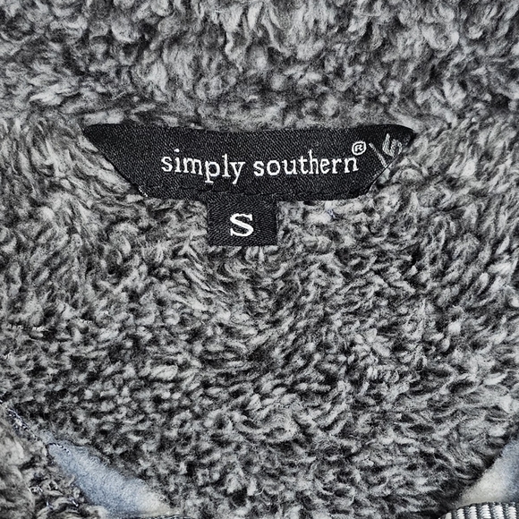 SIMPLY SOUTHERN | THE BOYFRIEND FLEECE LINED QUARTER ZIP SWEATSHIRT PULL… - Picture 14 of 16